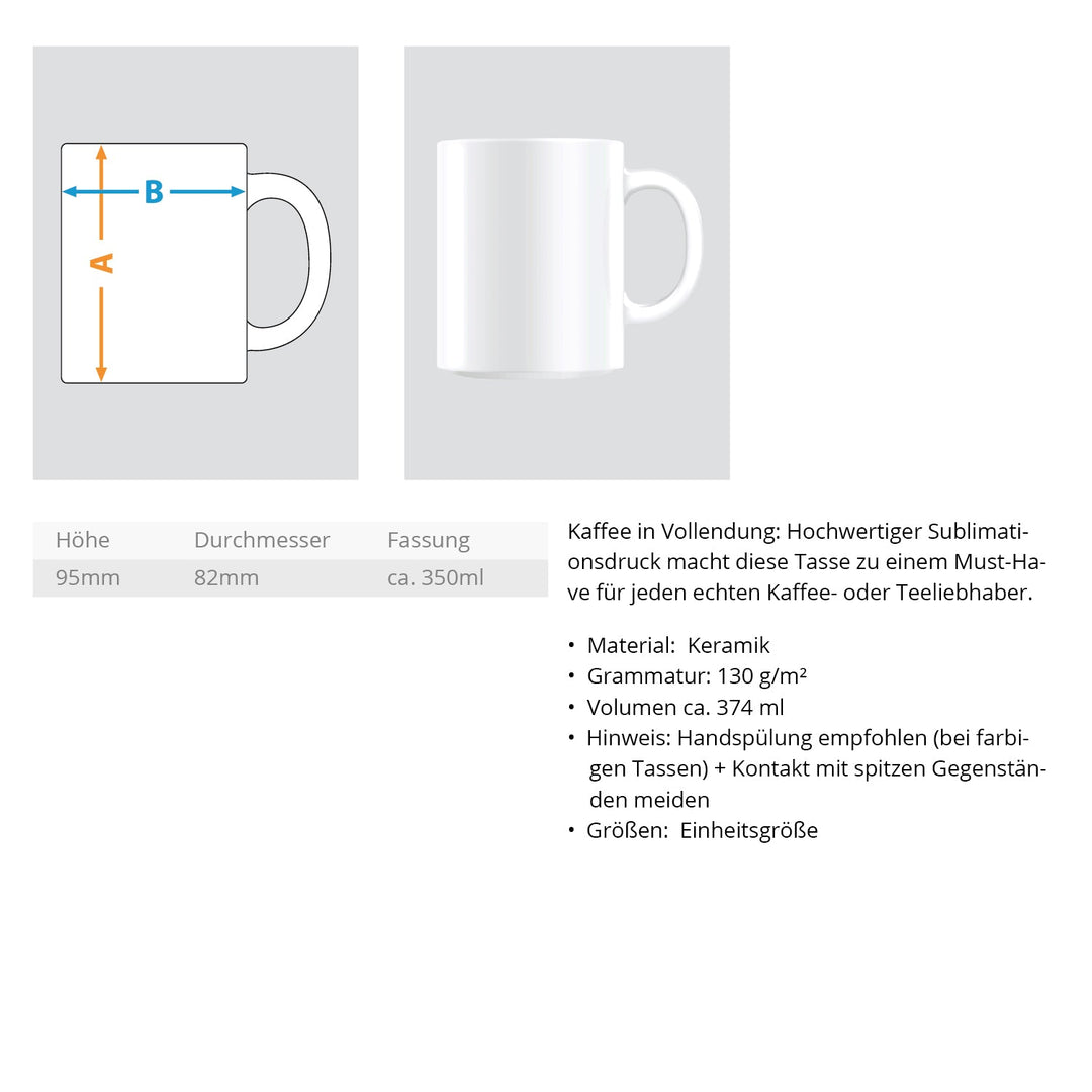 Ein Bier verdient  - Tasse